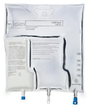 Bolsa com três compartimentos